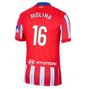 Billiga Atletico Madrid Nahuel Molina #16 Hemmatröja 2024-25 Kortärmad